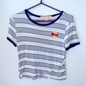 Rebellious one cropped tee